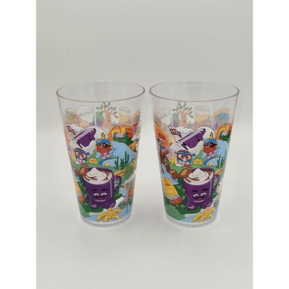 McDonald's 2024 Collector Edition Adult Meal Grimace Cup Set of‎ 2 - Picture 1 of 4